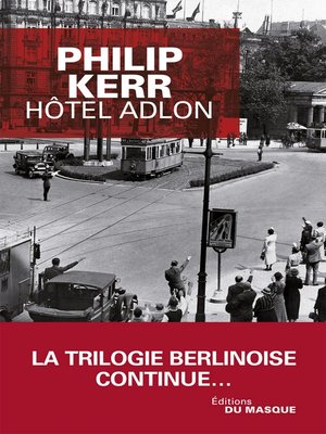 cover image of Hôtel Adlon
